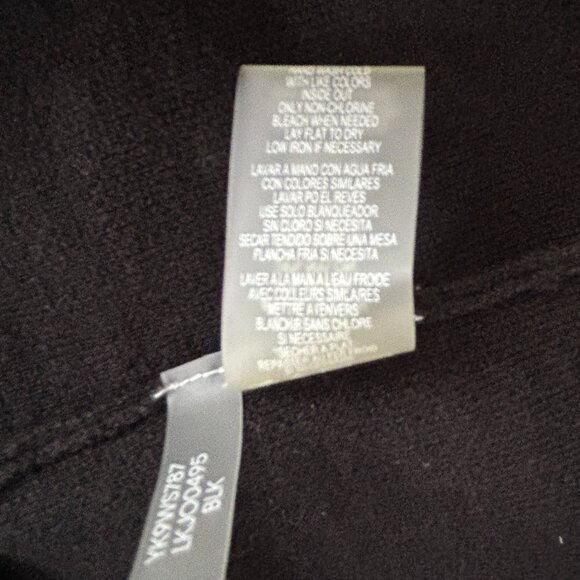 Karl Lagerfeld Chic Comfy Black Pencil Knit Skirt – Medium - Picture 8 of 8